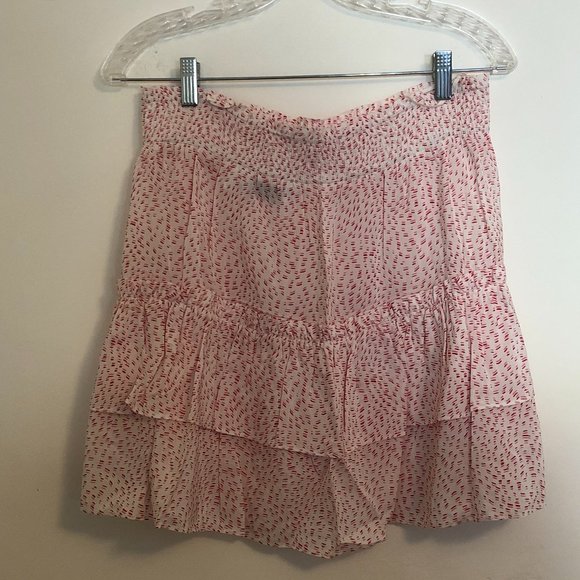 & Other Stories Flounce Ruffle Tiered Mini Skirt - Picture 2 of 4
